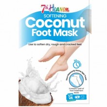 7TH HEAVEN Softening Coconut Foot Mask- маска за да омекне суви, груби и испукани нозе