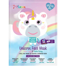 7th Heaven Unicorn Face Mask- забавна маска за лице