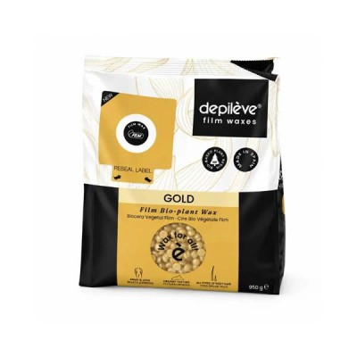DEPILEVE филм восок GOLD 950гр гранули