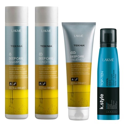 LAKME Deep Care - сет за оштетена коса