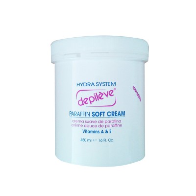 ХИДРА СИСТЕМ: Парафинска крема за тело со витамин А & E со хидро (Мини-Сауна) DEPILEVE 450 мл 