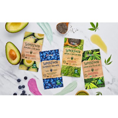SuperFood СЕТ 12 маски за лице