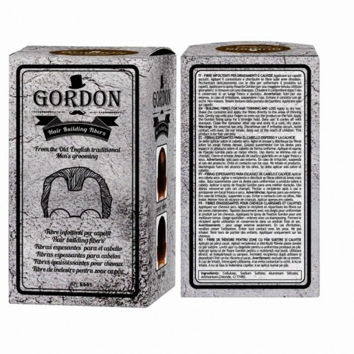 Gordon Fibers - влакна за згуснување на коса