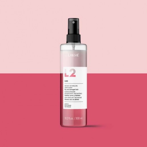 L2 – CARE Инстант кондиционер за расчешлување на сува и оштетена коса LAKME 100мл