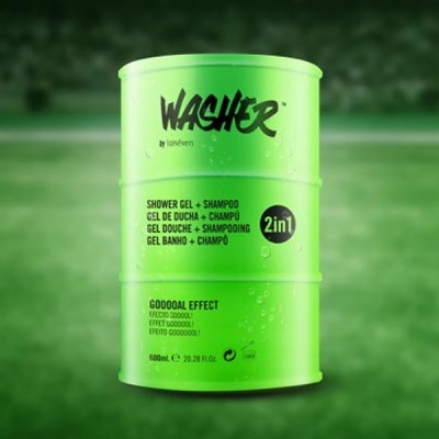 WASHER Gooooal Effect 600мл. - гел за туширање+шампон