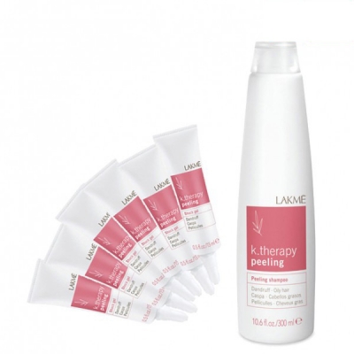 СЕТ против Првут (за Масна коса): Шампон + Ампули LAKME 