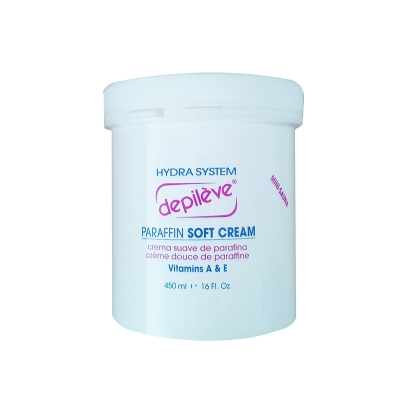ХИДРА СИСТЕМ: Парафинска крема за тело со витамин А & E со хидро (Мини-Сауна) DEPILEVE 450 мл 