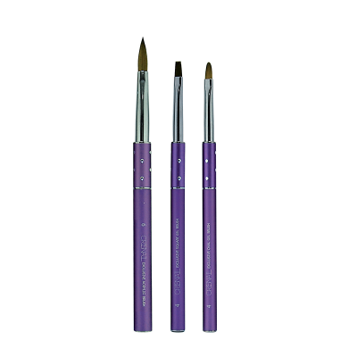 Четки за акрил Exclusive (3 типа) CRISNAIL 