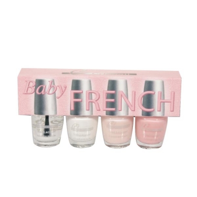 МИНИ СЕТ (Француски маникир) 4х3,5мл.CRISNAIL 