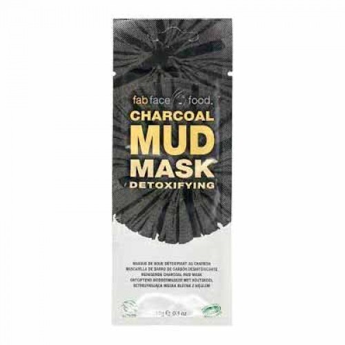 Fab Face Detoxifying Charcoal Mud Mask- маска за лице