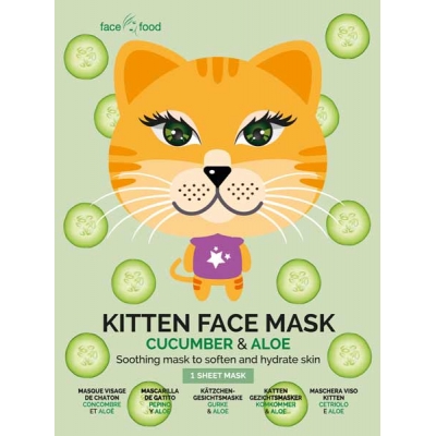 7th Heaven Kitten Face Mask- забавна маска за лице