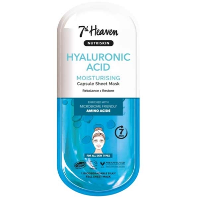 7TH HEAVEN NutriActive Hyaluronic Acid Sheet Mask- маска за сите типови на кожа