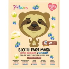 7th Heaven Sloth Face Mask- забавна маска за лице