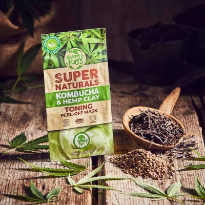 7th Heaven Super Natural Kombucha & Hemp Clay Face Mask- природна маска за лице