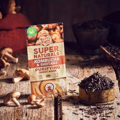 7th Heaven Super Natural Kombucha & Shiitake Face Mask- природна маска за лице