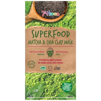 Super Food Matcha & Chia  - маска со мака и чија
