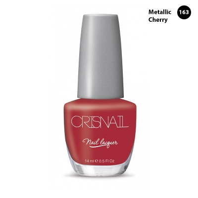 Темно Црвени лакови за нокти CRISNAIL 14мл 