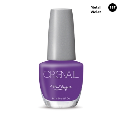 Виолетови лакови за нокти CRISNAIL 14мл
