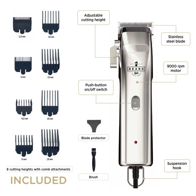 Beard Club POWER CUT 9000 машинка за шишање