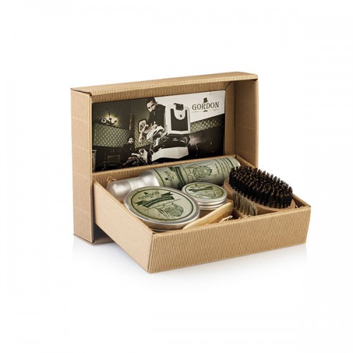 Gordon Beard&Moustache Gift Box Kit