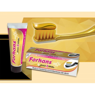 Паста за заби ЗЛАТНА 75мл. (златни јони)